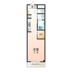 浅香山駅 徒歩4分 2階の物件間取画像